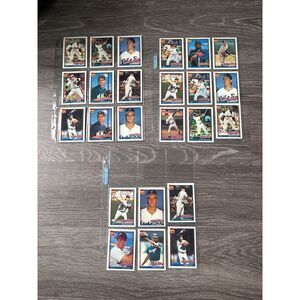 1991 Topps Chicago White Sox Team Lot Vintage MLB Baseball Cards Bo Jackson Era